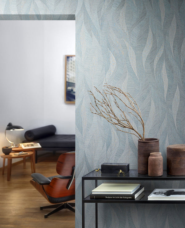 Papis Loveday - Blue Wallcovering | Marburg