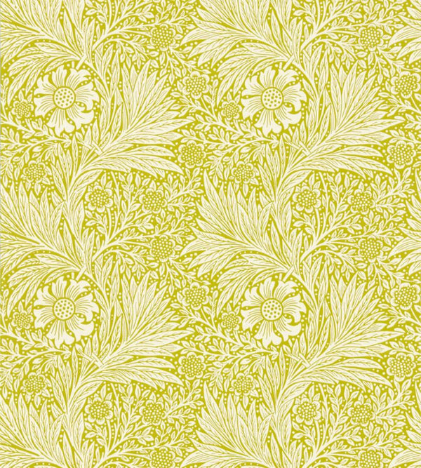 Marigold Chartreuse Wallcovering | William Morris