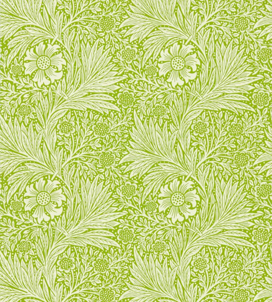 Marigold Wallpaper Green Sap | William Morris
