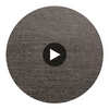 Marseilles Vinyl | Hollywood Wallcoverings Circular Swatch | Hollywood Wallcoverings