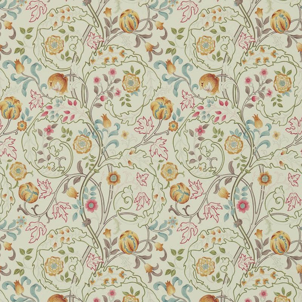 Mary Isobel Taupe Russet Wallcovering | William Morris