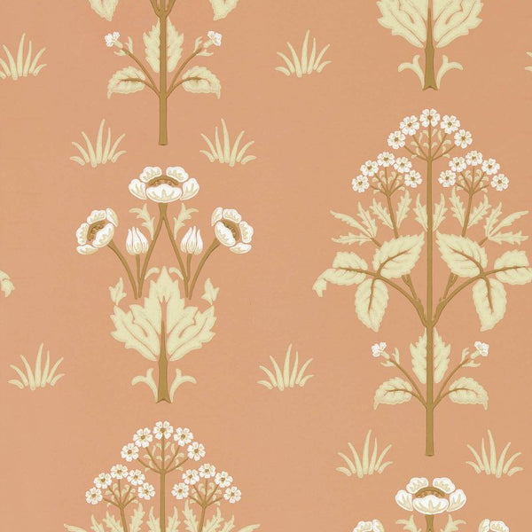Meadow Sweet Blush Wallcovering | William Morris