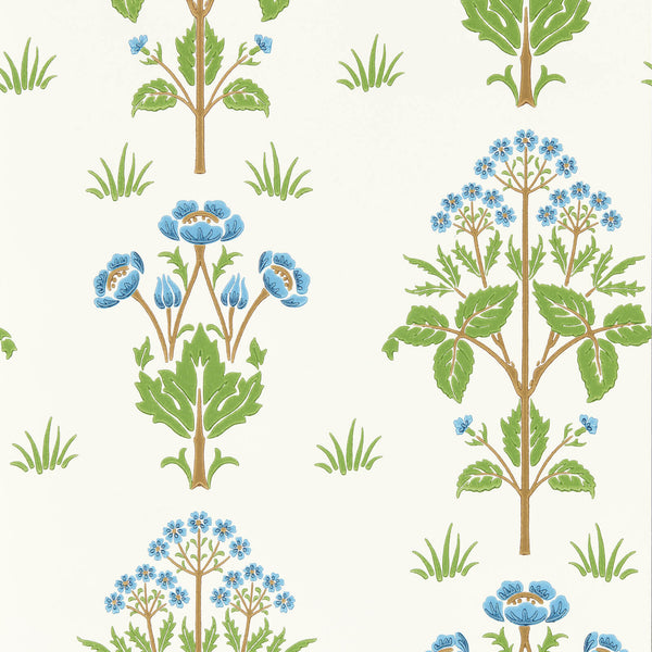 Meadow Sweet Cobalt/Grass Green | Morris & Co.