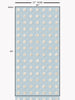 Medals Kiln Blue Wallcovering | FallingStar Studio