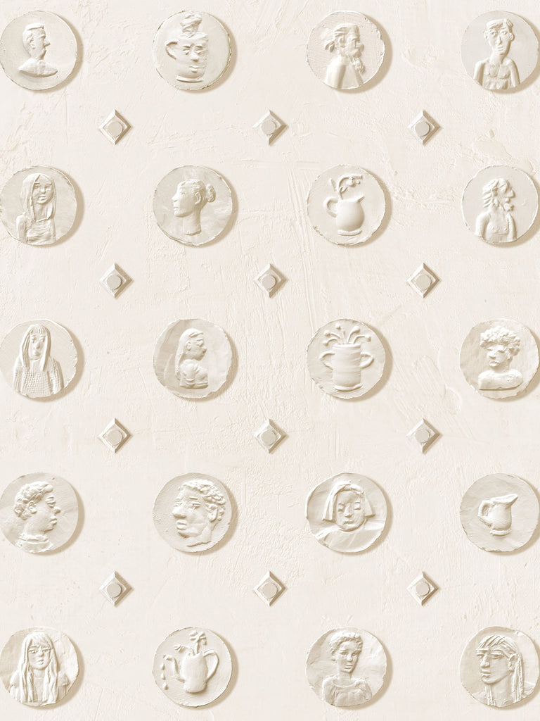 Medals Plaster Wallcovering | FallingStar Studio