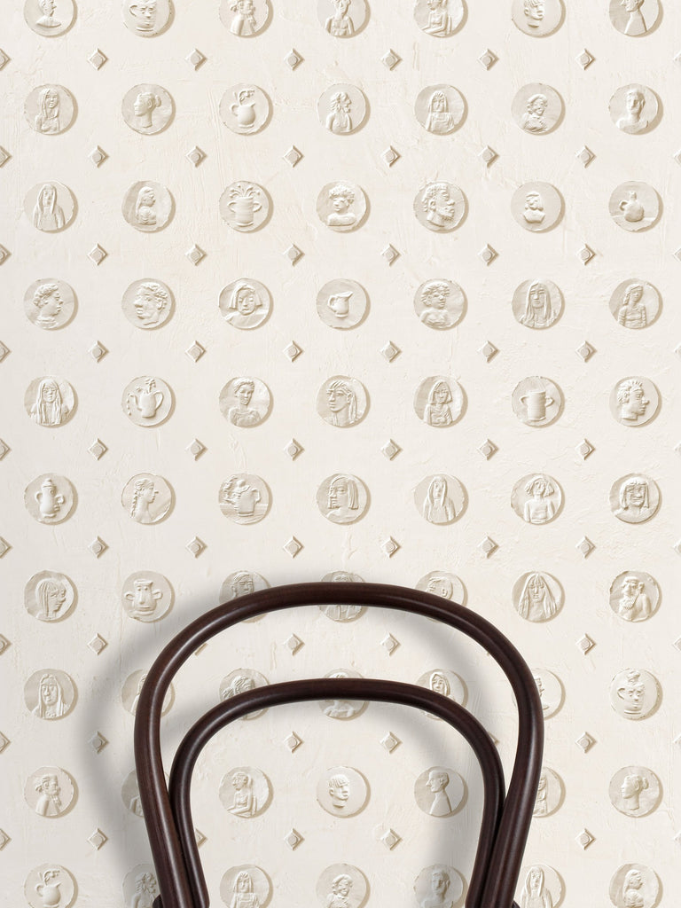 Medals Plaster Wallcovering | FallingStar Studio
