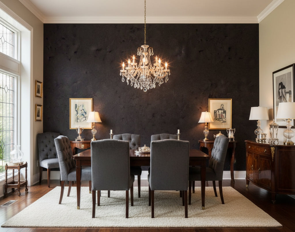 Medelin Cork | Phillipe Romano - dining room room setting