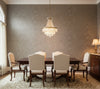 Medici Real Cork Damask | Phillipe Romano - dining room room setting