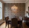 Medici Real Cork Damask | Phillipe Romano - dining room room setting