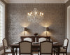 Medici Real Cork Damask | Phillipe Romano - dining room room setting