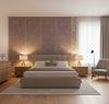 Medici Real Cork Stripe | Phillipe Romano - bedroom room setting