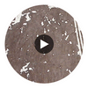 Medici Real Cork Stripe | Phillipe Romano Circular Swatch | DW