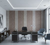 Medici Real Cork Stripe | Phillipe Romano - office room setting