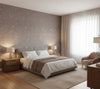 Medici Real Cork Stripe | Phillipe Romano - bedroom room setting