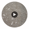 Medici Real Cork Stripe | Phillipe Romano Circular Swatch | DW