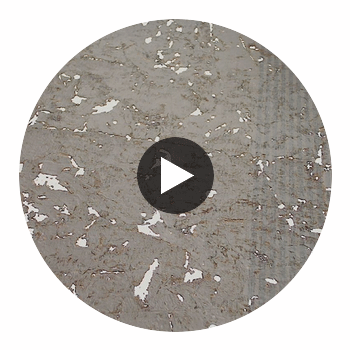 Medici Real Cork Stripe | Phillipe Romano Circular Swatch | DW