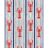 Mediterranean Lobsters White Wallpaper | Mind The Gap