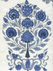 Medium Blues on Ivory