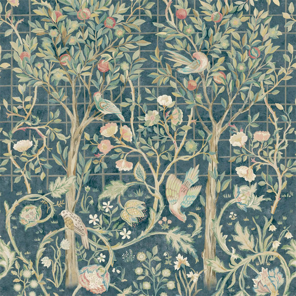 Melsetter (3m Stocked) Indigo Rose | Morris & Co.