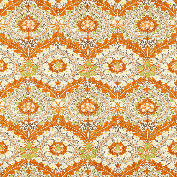 Merton Burnt Orange/Chartreuse | Morris & Co.