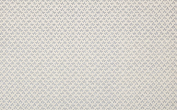 Isabella on Tinted Linen, Metallic Silver on Tint Wallcoverings | Quadrille