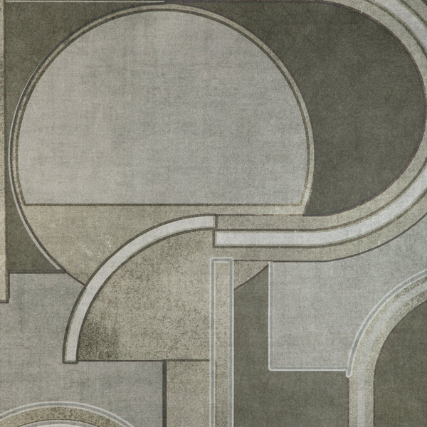 Metropolis - Bronze wallcovering | Donghia
