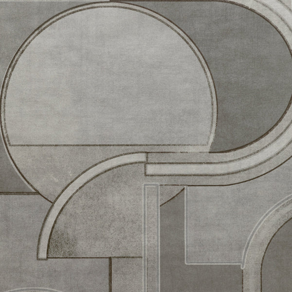 Metropolis - Silver wallcovering | Donghia
