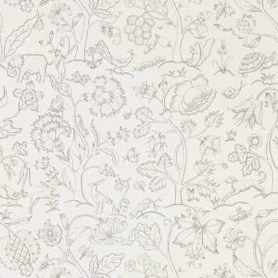 Middlemore Charcoal Chalk Wallcovering | William Morris