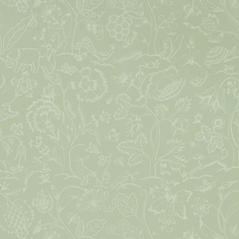 Middlemore Wallpaper Grey Sage | William Morris