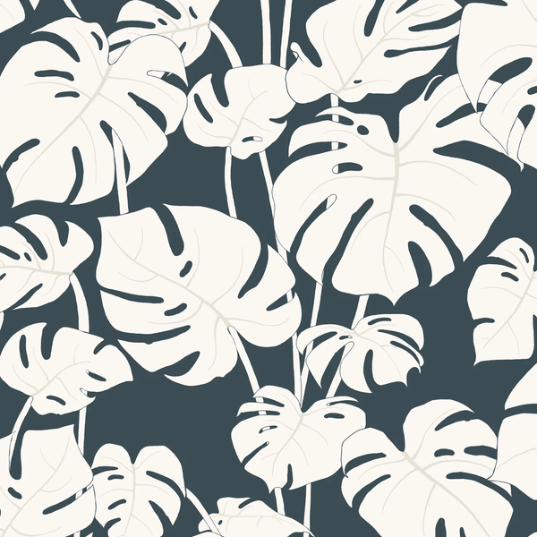 Mighty Monstera After Hours | Abnormals Anonymous Wallcovering
