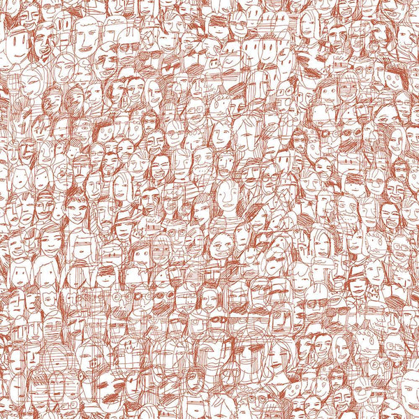 Mil Caras 1995-8 Wallcovering | Tres Tintas