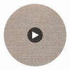 Milano Pewter Metallic Basketweave Grasscloth Wallcovering | Fentucci Circular Swatch | DW