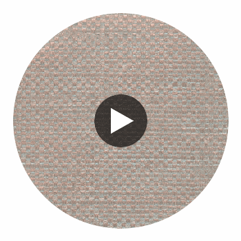 Milano Pewter Metallic Basketweave Grasscloth Wallcovering | Fentucci Circular Swatch | DW