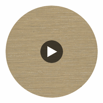 Milbanks Metallic Grasscloth Vinyl | Hollywood Wallcoverings Circular Swatch | Hollywood Wallcoverings