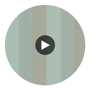 Millinocket Aqua Illusion Stripe Wallcovering Circular Swatch | LA Walls