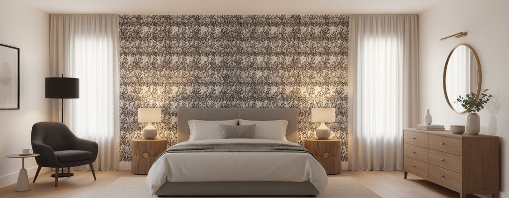 MIllion Dollar MIca Chip | Phillipe Romano - bedroom room setting