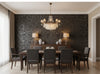 MIllion Dollar MIca Chip | Phillipe Romano - dining room room setting