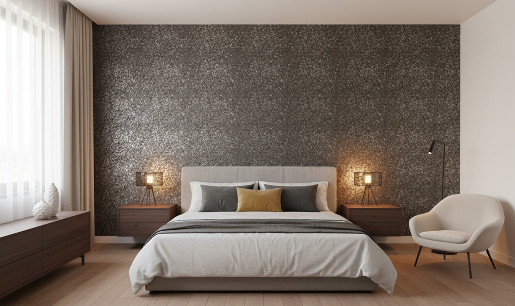 MIllion Dollar MIca Chip | Phillipe Romano - bedroom room setting