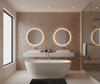 MIllion Dollar MIca Chip | Phillipe Romano - bathroom room setting