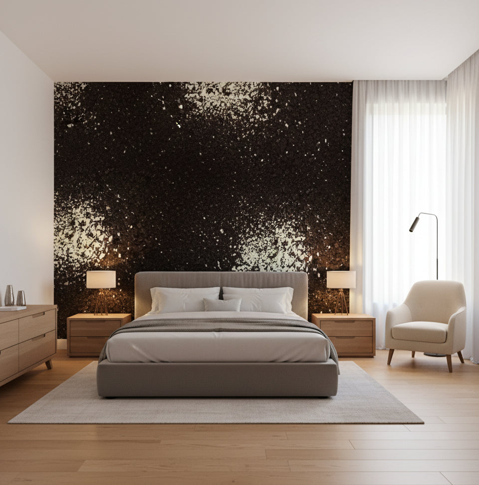 MIllion Dollar MIca Chip | Phillipe Romano - bedroom room setting