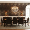 MIllion Dollar MIca Chip | Phillipe Romano - dining room room setting