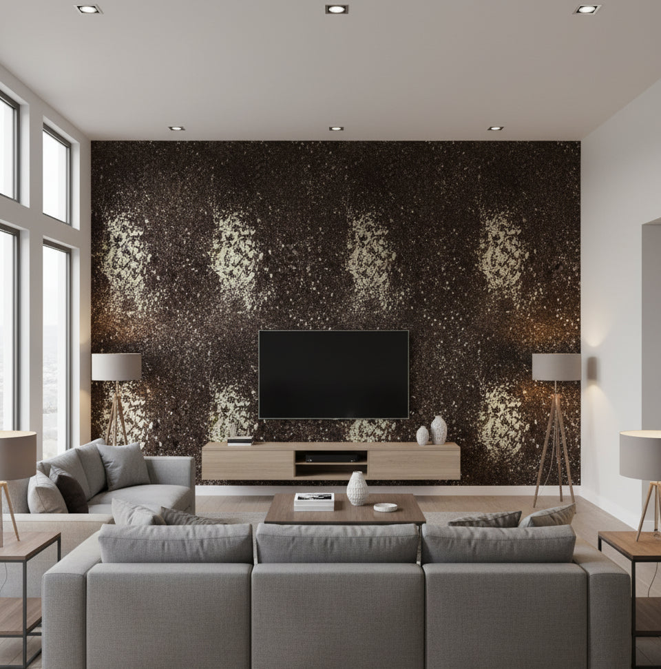 MIllion Dollar MIca Chip | Phillipe Romano - living room room setting