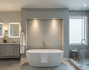Miyago Fine Sisal Green | Phillipe Romano - bathroom room setting