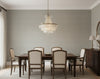Miyago Fine Sisal Green | Phillipe Romano - dining room room setting