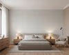 Miyago Fine Sisal Grey | Phillipe Romano - bedroom room setting