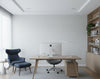 Miyago Fine Sisal Grey | Phillipe Romano - office room setting