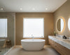 Miyago Fine Sisal - Gold Brown | Phillipe Romano - bathroom room setting