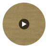 Miyago Fine Sisal - Gold Brown | Phillipe Romano Circular Swatch | DW