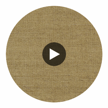 Miyago Fine Sisal - Gold Brown | Phillipe Romano Circular Swatch | DW