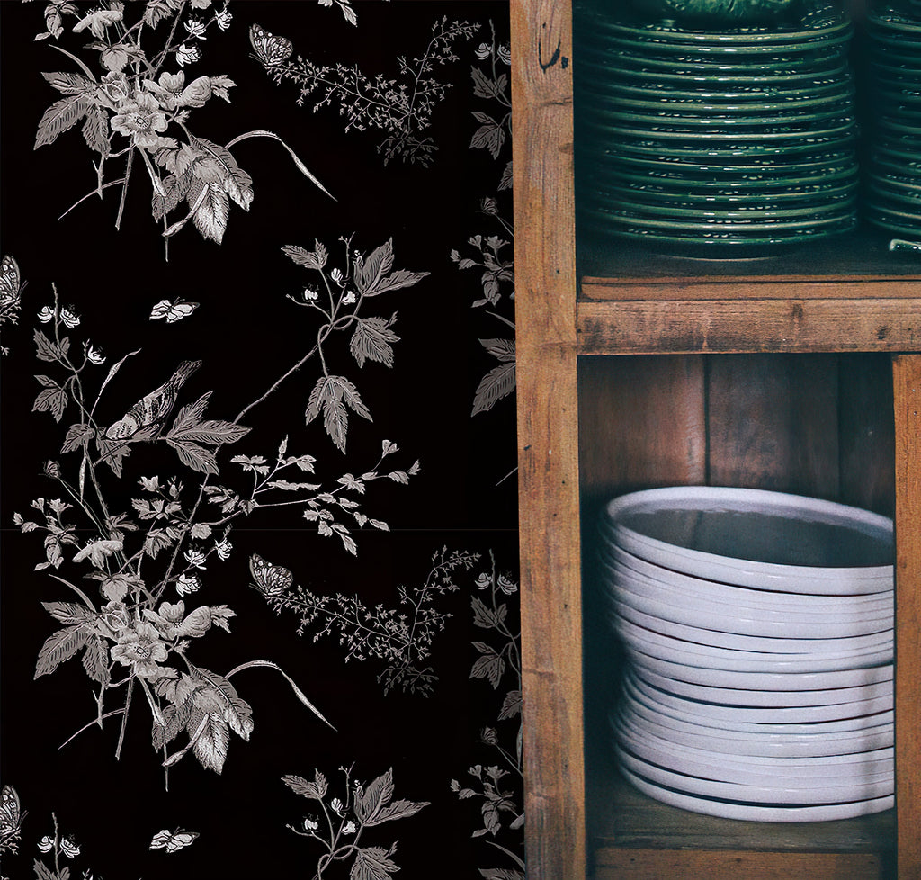 Elaine's Authentic Vintage 1950'ss Wallcovering | DW Bespoke Studios